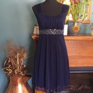 Navy dress size small, Labelle